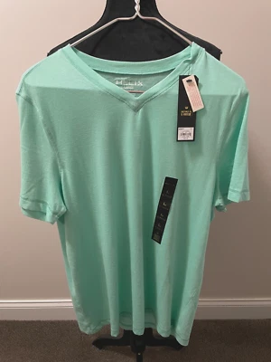 NOVA Camiseta Masculina Helix Gola V G/Grande Kohls - Imagem 1 de 4