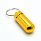 Small Pill Case Outdoor Portable First Aid Container Water Bottle Holder KeyRing
