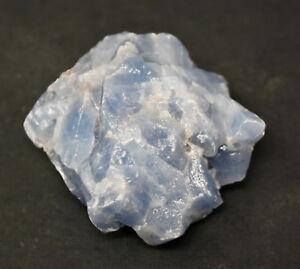 Rough Natural Blue Calcite Crystal: 1 Piece (Gemstone Crystal Healing)