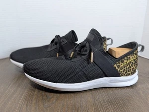 New Balance FC Nergize V1 scarpe sneakers da corsa donna 9 nere leopardate WXNRGSD1 - Foto 1 di 17