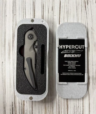 Ножи Hypercut Bikkhu Ti Scales & Inlays Norris Дамаск Цирк Шарниры и Гвоздики   - Изображение 1 из 4