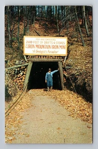 Iron Mountain MI-Michigan, Iron Mountain Eisenmine, Antik, Vintage Postkarte - Bild 1 von 2