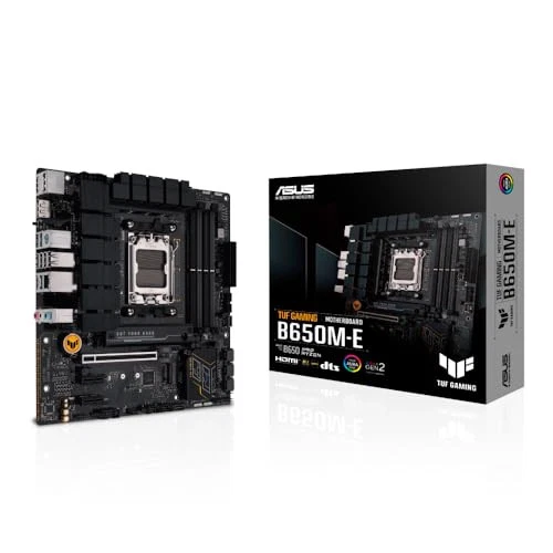 ASUS TUF GAMING B650M-E AMD Ryzen 7000 series AM5 B650 mATX motherboard - Image 1 of 1