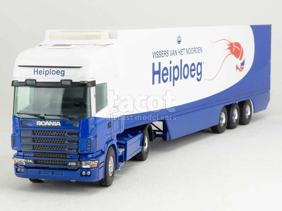 Scania 124L Semi Frigo Heiploeg - Tekno 1/50 - Immagine 1 di 1