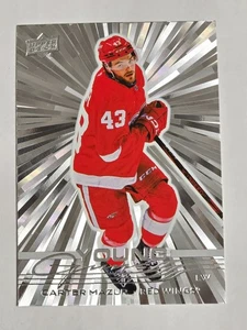 Carter Mazur 2025-26 Upper Deck S1 Young Guns Silver Outburst #204 RC Rookie - Bild 1 von 4