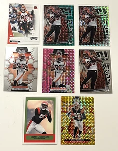 LOTE (8) Chad Johnson 2020-2024. MOSAICOS DE COLORES, insertos, base. BENGALS WR - Imagen 1 de 14