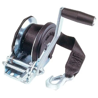  Cabrestante de remolque 142208, correa de cabrestante de 20 pies con gancho, 1.500 lb. Sin talla Foto 1 de 2