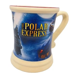 Polar Express Mugs Embossed 3D Raised Ceramic Hot Chocolate Cup Mug - Picture 1 of 13