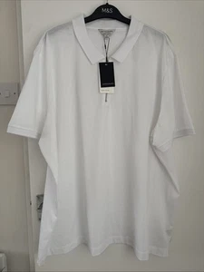 Polo Marks and Spencer Autógrafo Supima Algodón Manga Corta Talla 4XL - Imagen 1 de 11