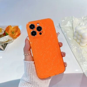 Bling Glitter Shockproof Slim TPU Case For iPhone 14 15 Pro Max 13 12 11 X 7 8 - Picture 1 of 21