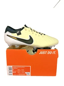 NIKE TIEMPO LEGEND 10 ELITE SG-PRO SPIELEREDITION - LEMONADE/SCHWARZ/GOLD - Bild 1 von 8