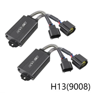 For Jeep fit Wrangler 2007-2013 2x 9008 LED Bulbs Canbus Decoder Error Canceller - Foto 1 di 9