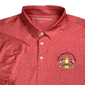 Mizzen Main Classic Performance Stretch Polo Herren Gr. L Shadow Hawk Golfschläger - Bild 1 von 7
