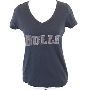 Camisa retro marca 47 Chicago Bulls para mujer talla mediana azul manga corta - Imagen 1 de 7