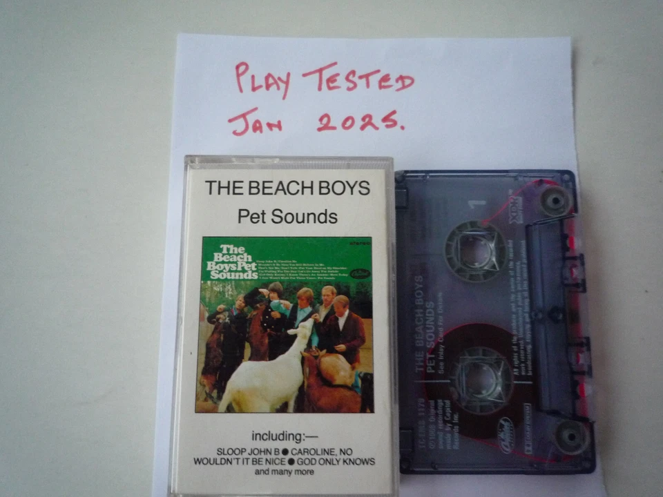 The Beach Boys - Pet Sounds - Cassette Tape Album Reissue 1988 Capitol UK - Image 1 of 1