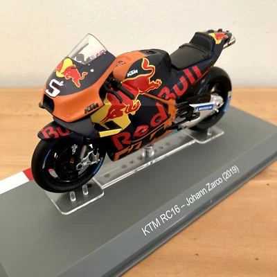 RARE Altaya 1/18 KTM RC16 Johann Zarco 2019 - Photo 1/3