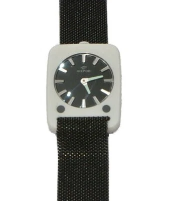 Reloj Ikepod Solaris Reversible Negro/Blanco Para Hombre Raro - SCB31 Foto 1 de 4