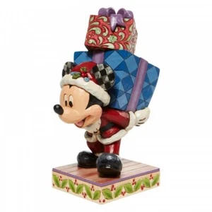 Enesco Jim Shore Disney  Mickey  Topolino che trasporta regali 6008978 - Foto 1 di 4