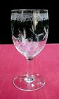 BACCARAT MIMOSA WINE GLASS WINE GLASS CRYSTAL ENGRAVED ART NEW 1900 B