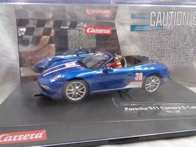 CARRERA EVOLUTION 1:32 Scale 20027550 PORSCHE 911 Carrera S Cabriolet No. 38 - image 1 of 4