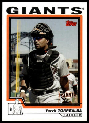 2004 Topps #470 Yorvit Torrealba San Francisco Giants - Image 1 of 2