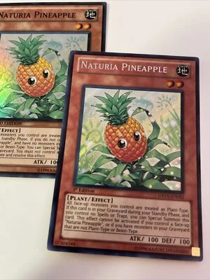 Yugioh Naturia Pineapple DREV-EN082 Secret Rare 1st Edition NM & Super Rare HASE - Image 1 of 4