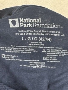 Size L - Zion National Park Angel's Landing T-Shirt Black - Picture 1 of 6