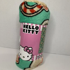 Hello Kitty Christmas Gingerbread Throw 40x50 Blanket - NEW VIRAL Free Shipping - Picture 1 of 9