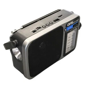 Radio AM/FM/SW QFX R-42BT 3 bandas + Bluetooth + USB + luz flash LED - Imagen 1 de 3