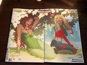 (2024) Juego de cubierta variante POISON IVY #23 & HARLEY QUINN #41 Connecting Pride - Imagen 1 de 2