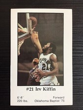 1979-80 Express News/Handy Dan San Antonio Spurs Police - #21 Irv Kiffin