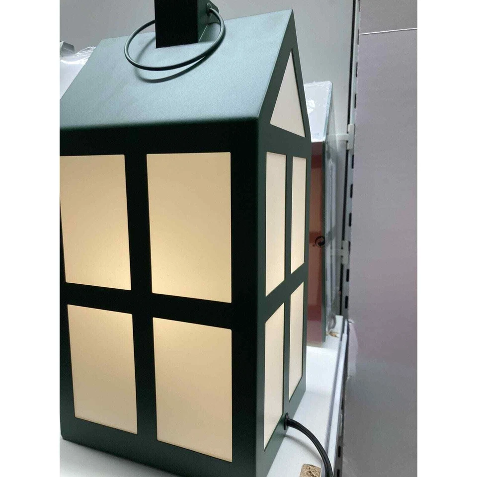 Ikea STRALA Table Lamp 14" House Green 705.028.09 E12 IKEA Bulb