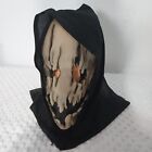 Evil Skull Halloween Scarecrow Mask Deluxe Latex Novelty Costume Full Head Mask