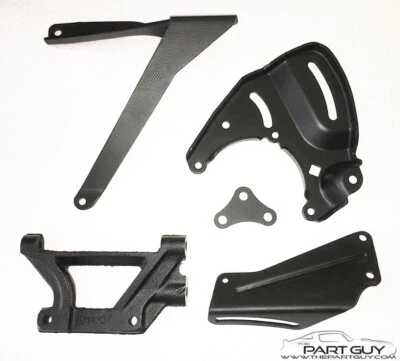 70-72 PONTIAC A/C Compressor Mount Brackets AC Air Conditioning Formula Trans-Am - Image 1 of 4