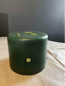 Partylite FROSTED PINES 3-wick Pillar Candle 6" X 5"  S65500 - Picture 1 of 5