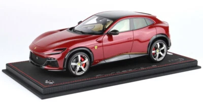 Ferrari Purosangue  tetto panoramico Rosso Mugello 1/18 BBR Models   P18231O - Immagine 1 di 4