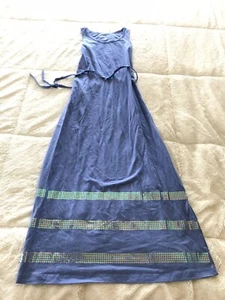 Neu mit Etikett Mali Kinder Kleid 10 lila Pailletten Maxi - Bild 1 von 1