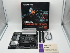 GIGABYTE B650M GAMING PLUS WIFI AM5 AMDM-ATX DDR5 Motherboard READ/FOR PARTS - Bild 1 von 9