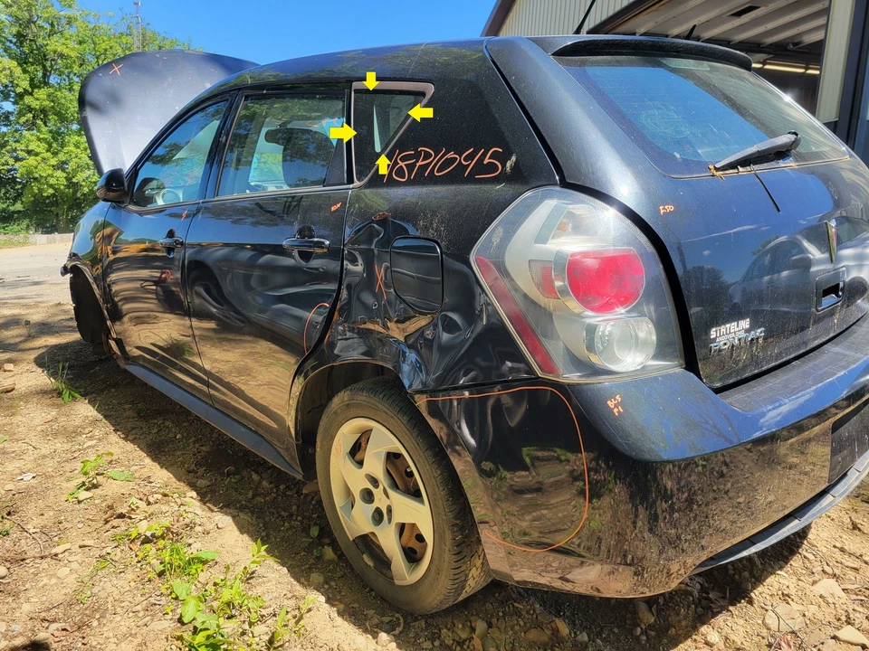 Pontiac Vibe 2009 conductor cuarto izquierdo cristal tintado ventana solamente Foto 1 de 1