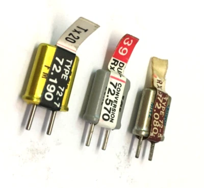 Receiver 72.190 72.570 72.080 Mhz Crystal Trio R4 - Image 1 of 2