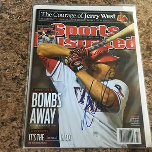 Nelson Cruz signiert Sports Illustrated ohne Etikett Texas Rangers Zwillinge 24.10.11 - Bild 1 von 1