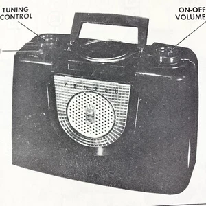 1953 Zenith Radio L406R Service Wire Schematic Repair Manual Vintage Original - Picture 1 of 2