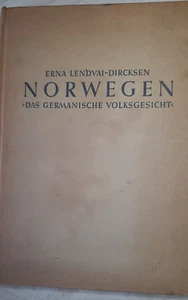 Norwegen Das Germanische Volksgesicht 1942 Erna Lendvai-Dircksen Kriegsmarine - Bild 1 von 3