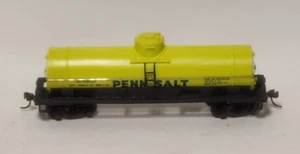 BACHMANN Single Dome Tank Car ~ PENN SALT ~ Rd# GATX 67927 - Kadee's - HO - Picture 1 of 6