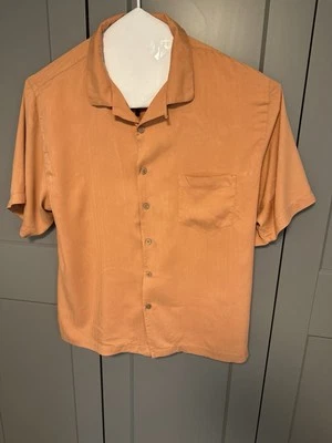 Montego Mon 100% Silk Button Down Men’s 2XL Casual Resort Wear Coastal Vacation - Image 1 of 4