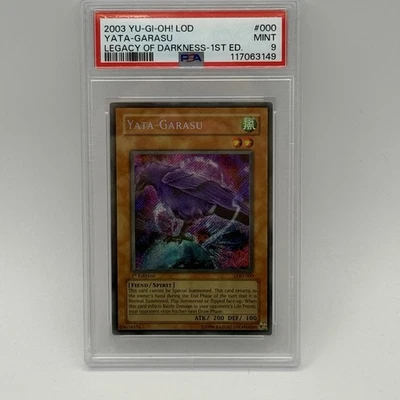 Yata-Garasu LOD-000 Legacy of Darkness 1st Edition PSA 9 - Image 1 of 3