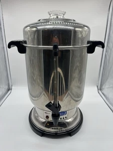 Delonghi DCU72 60 Cup Stainless Steel Commercial Coffee Urn Percolator - Picture 1 of 11