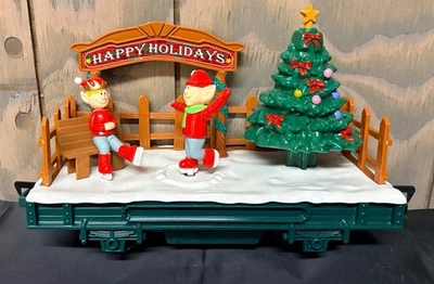 Eztec North Pole Express Christmas Train - Replacement Skating Carolers Car - Image 1 of 4