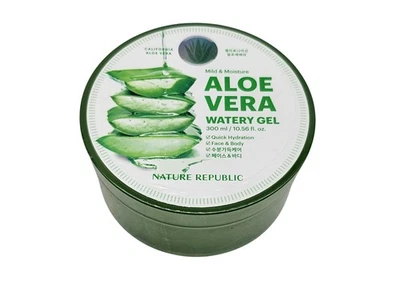 Nature Republic Aloe Vera Gel 300ml Face Body Moisturizer Hydration Soothing - Image 1 of 2