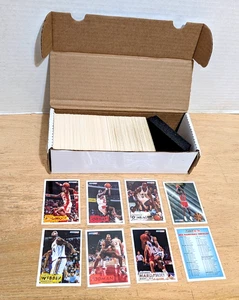 1993-94 FLEER BASKETBALL COMPLETE SERIES I & II 400 CARDS, WEBBER, HARDAWAY RC'S - Picture 1 of 10